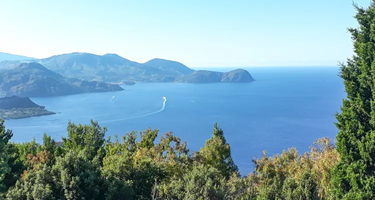 Blick auf das Meer