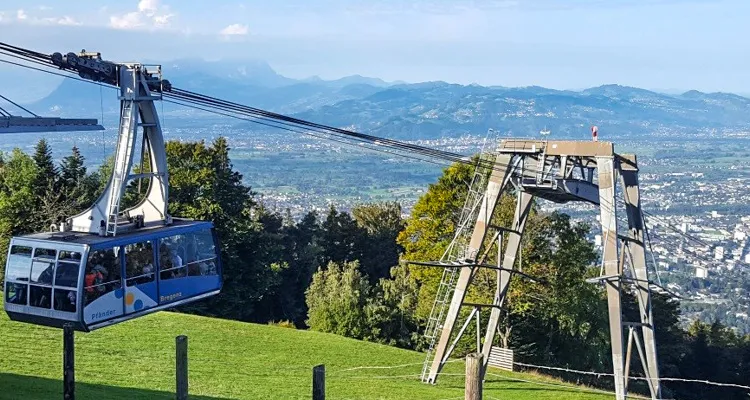 Die Fahrt mit der Pfänderbahn