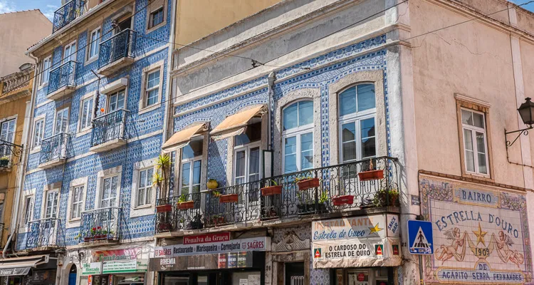 In der Alfama, Lissabon