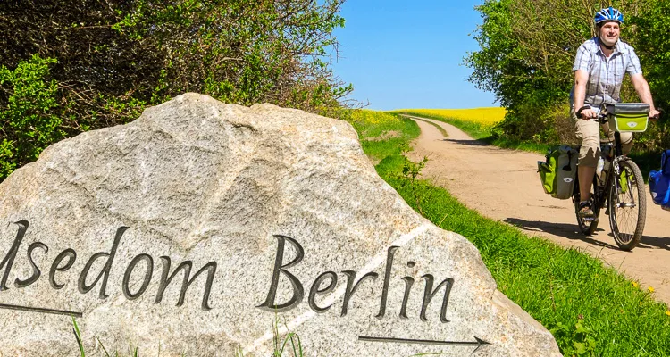 Rad Schiff Ostsee, Radfernweg Berlin-Usedom