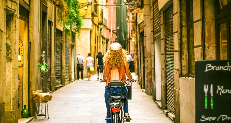 Radreisen in Spanien und Portugal - Radfahren in Barcelona