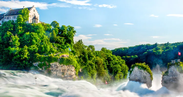 Der Rheinfall bei Schaffhausen