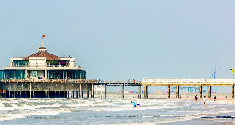 Blankenberge an der Nordseeküste