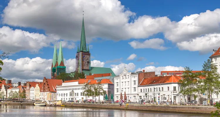 Lübeck: Startort der Ostsee-Radtour nach Stralsund