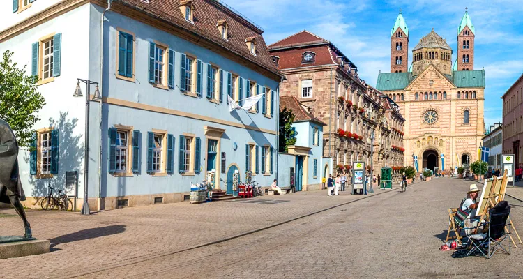 Radreisen in Rheinland-Pfalz - Der Dom zu Speyer