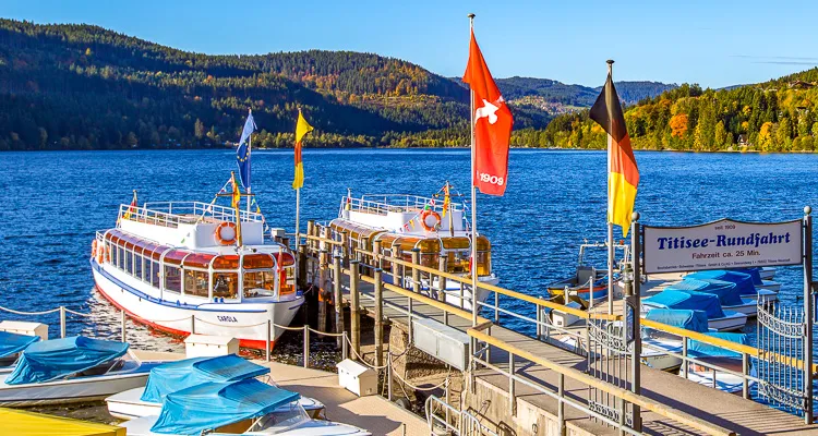 Radreisen im Schwarzwald: Schifffahrt am Titisee