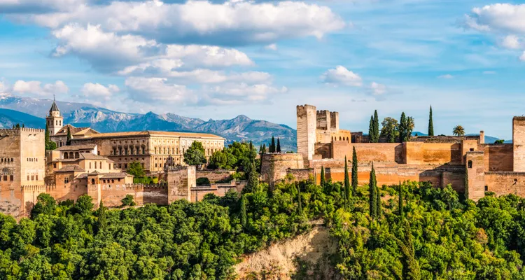 Radreisen Spanien, Alhambra