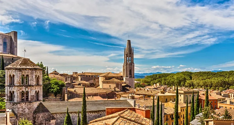 Radreisen Spanien, Girona