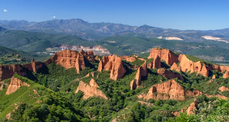 Radreisen Spanien, Las Médulas