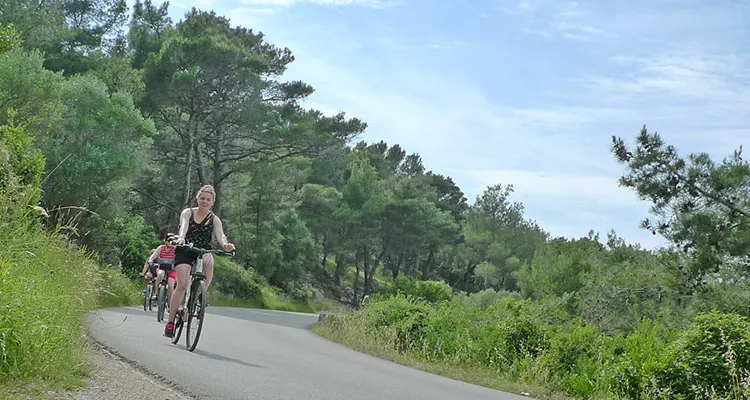 Radtour auf der Insel Losinj