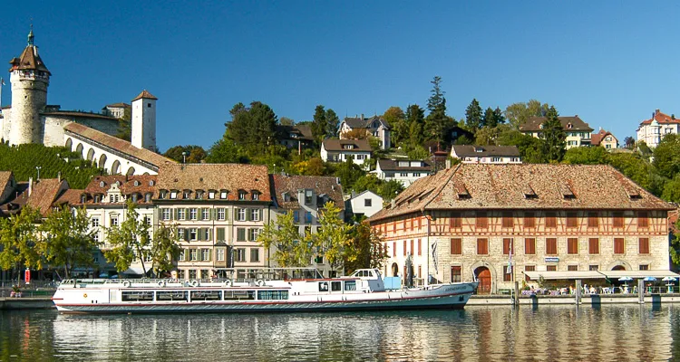 Das Wahrzeichen von Schaffhausen: Die Festung Munot