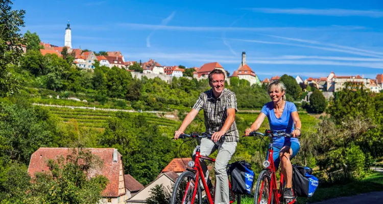 Unterwegs auf dem Altmühl-Radweg