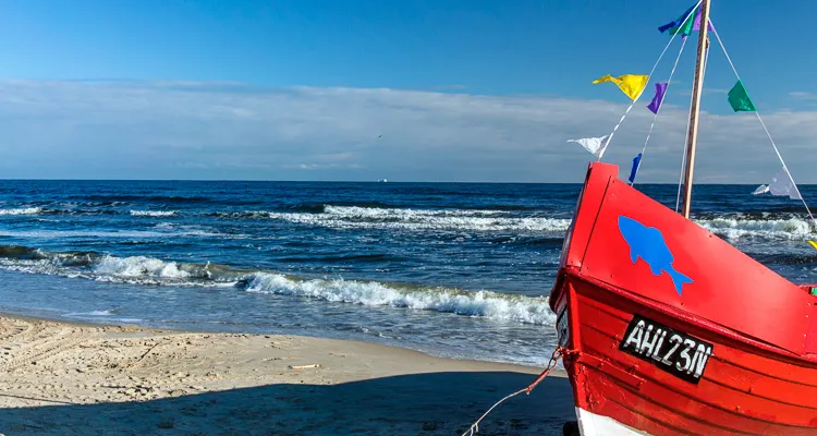 Ruderboot, Usedom