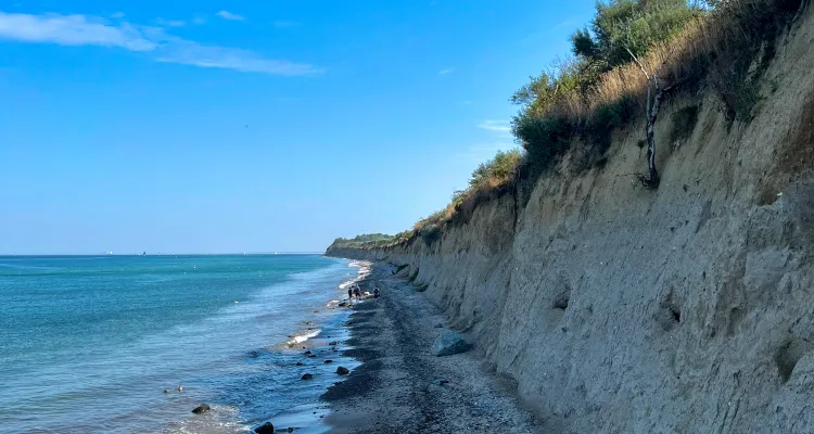 Steilküste vor Warnemünde