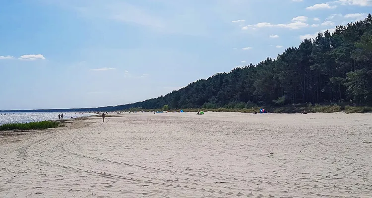 Der Strand von Karlshafen