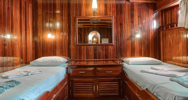 Thalassa, Zweibettkabine