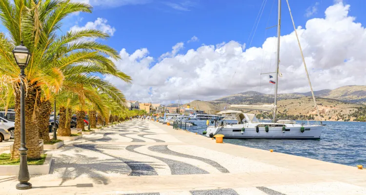 Argostoli Hafen