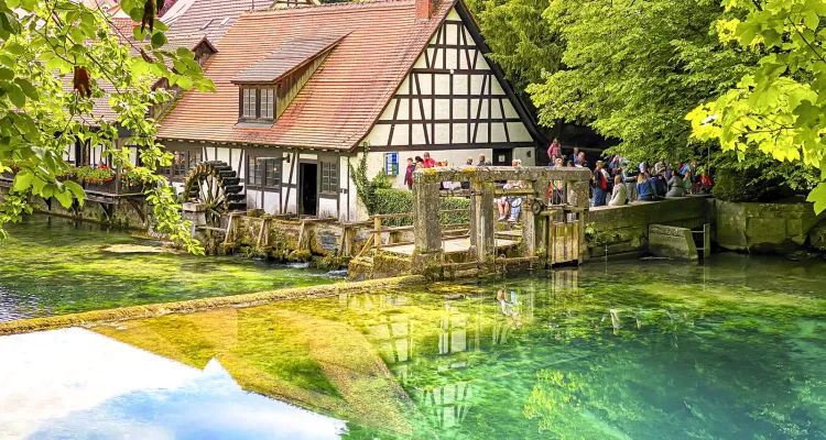 Blaubeuren, Blautopf - Sportliche Fahrradtouren am Bodensee