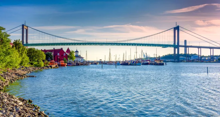 Göteborg, Älvsborgbron, Klippan Hafen