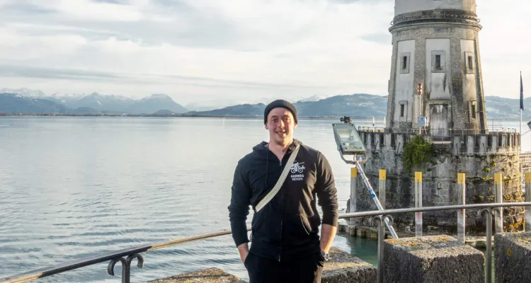 Reisebericht: Kurzurlaub mit dem Rad um den Bodensee, Lindau