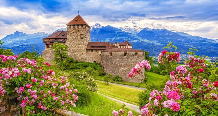 Schloss Vaduz - Sportliche Fahrradtouren am Bodensee
