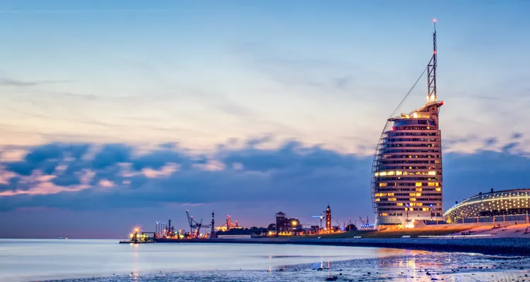 Der Weser-Radweg - Bremerhaven