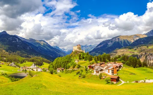 Radtour von St. Moritz nach Innsbruck