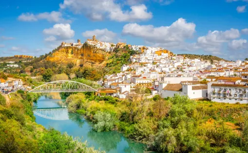 Blick auf Arcos de la Frontera