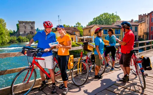 Am Eisacktal-Radweg von Innsbruck nach Venedig