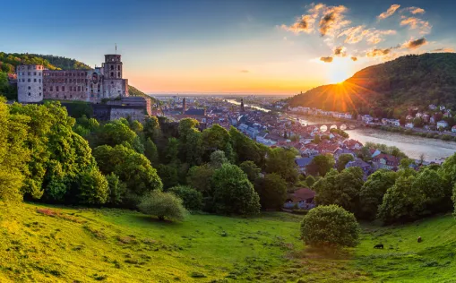 Der Burgenstraßen-Radweg