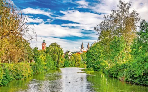 Die Altmühl bei Eichstätt