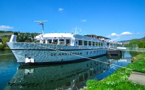 Mit Rad und Schiff in Holland