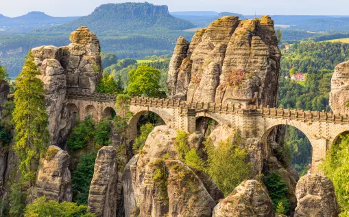 Radtour an der Elbe durch Sachsen