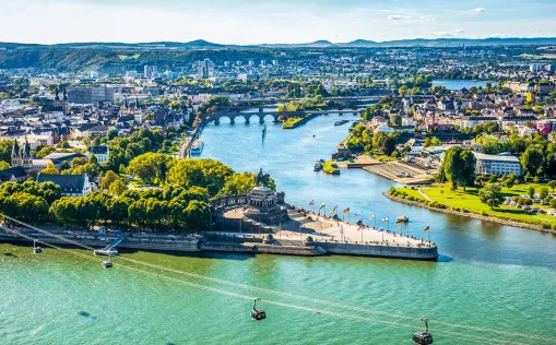 Radtour an der Moselle in Lothringen