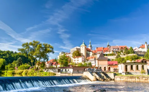 Loket - Schloss und Eger