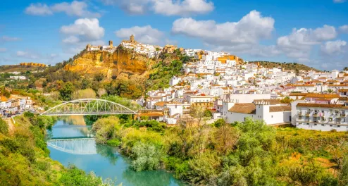 Blick auf Arcos de la Frontera