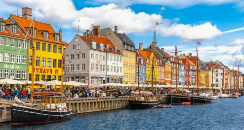 Nyhavn in Kopenhagen