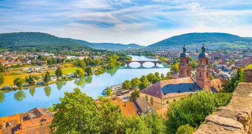 Miltenberg, Fluss, Kirche, Main, Stadt