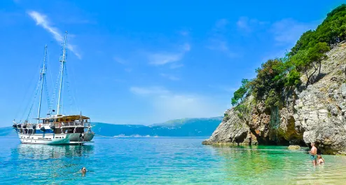 Bade-Kreuzfahrt in der Kvarner Bucht