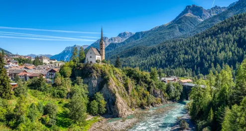 Radtour nach Graubünden
