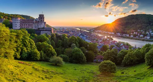 Der Burgenstraßen-Radweg