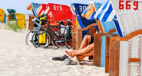 Der Nordseeradweg in Jütland