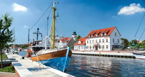 Der Ostseeradweg in Vorpommern
