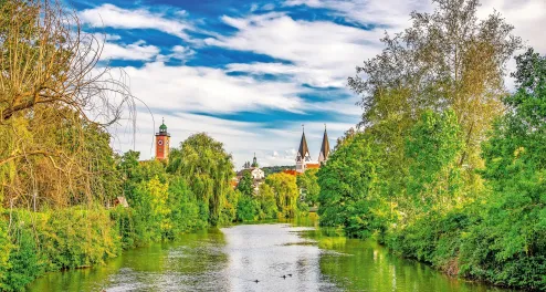 Die Altmühl bei Eichstätt