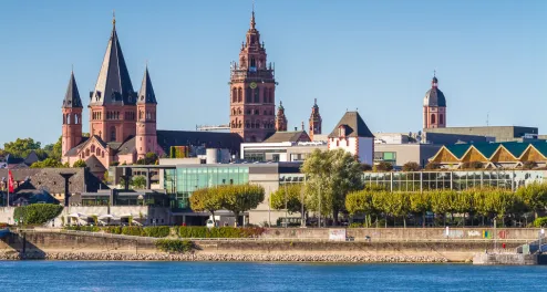 Flusskreuzfahrt auf dem Rhein mit dem Rad