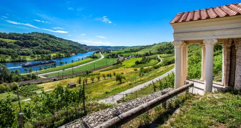 Grutenhäuschen an der Mosel