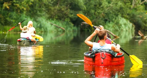 Kanu- und Radtour an der Altmühl