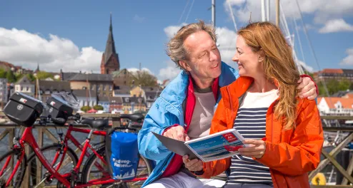 Mit dem Fahrrad vom Marzipan zum Rum