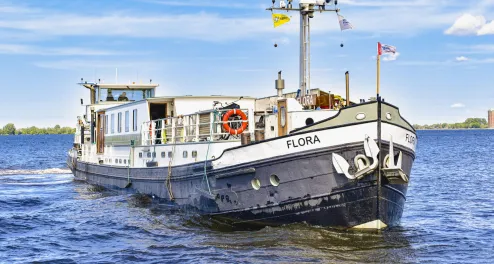 Mit Rad und Schiff durch Friesland