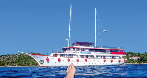 Rad-Kreuzfahrt in die Nationalparks von Dalmatien